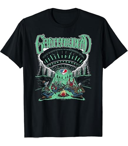 Amazon.com: Grateful Dead On The Road Again 1980 SS Tee : Clothing