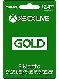 3 Month Xbox Live Gold Membership - [Digital Code]