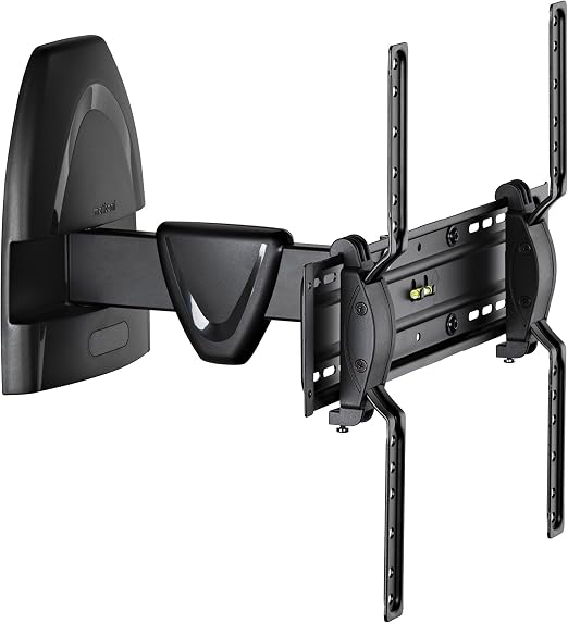 Support TV Mural RICOO S4764 - Orientable 37-65" - VESA 600x400 - Charge 60kg - Incurvé Compatible