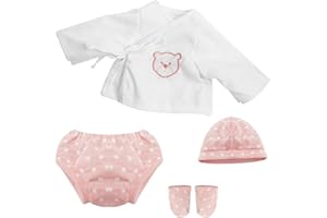 MIRE & MIRE 12-14 Inch Reborn Baby Dolls Clothes - Newborn Baby Doll Matching Outfit Accessories Gift Set - A