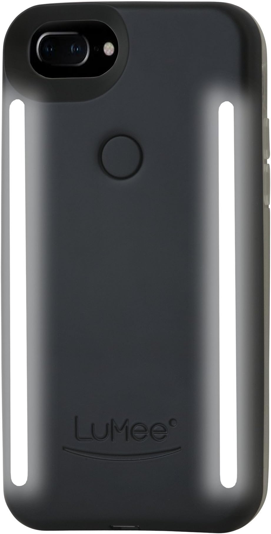 LuMeeDuo LD-IP7PLUS-BLK-NA LED dual sided illuminated Selfie Case for Apple iPhone 8/7/6s/6 Plus in Black Matte