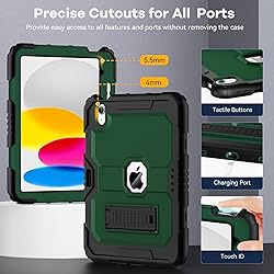 OKP Case for iPad 10th Generation 2022, Heavy Duty