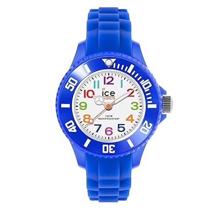 Ice-Watch - ICE mini Blue - Blaue Jungenuhr mit Silikonarmband - 000745 (Extra Small)
