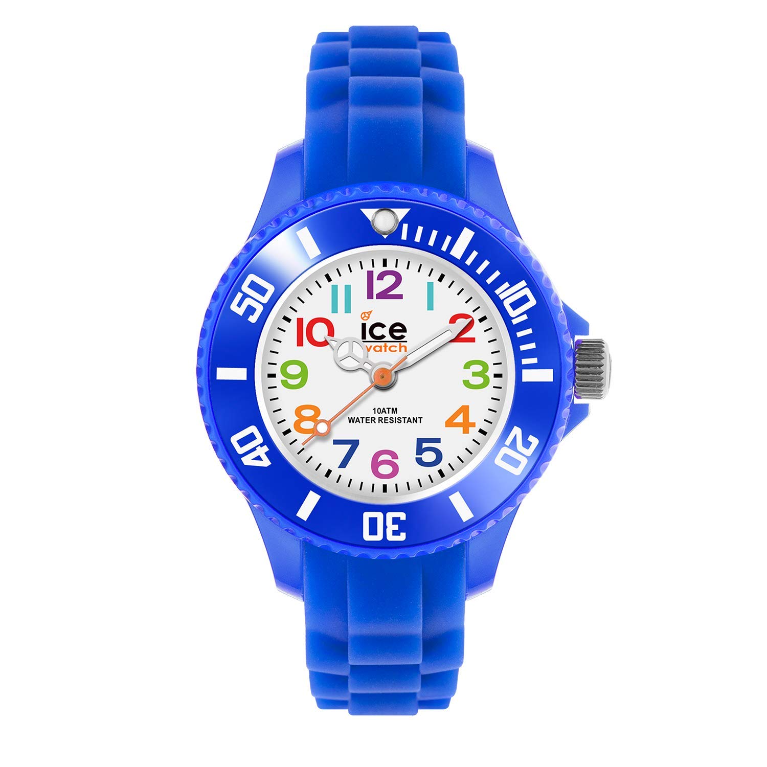 ICE-WATCH - ICE mini Blue - Boy's wristwatch with silicon strap - 000745 (Extra small)