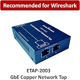 Dualcomm ETAP-2003 Gigabit Network TAP 10/100/1000Base-T PoE Monitor view 2