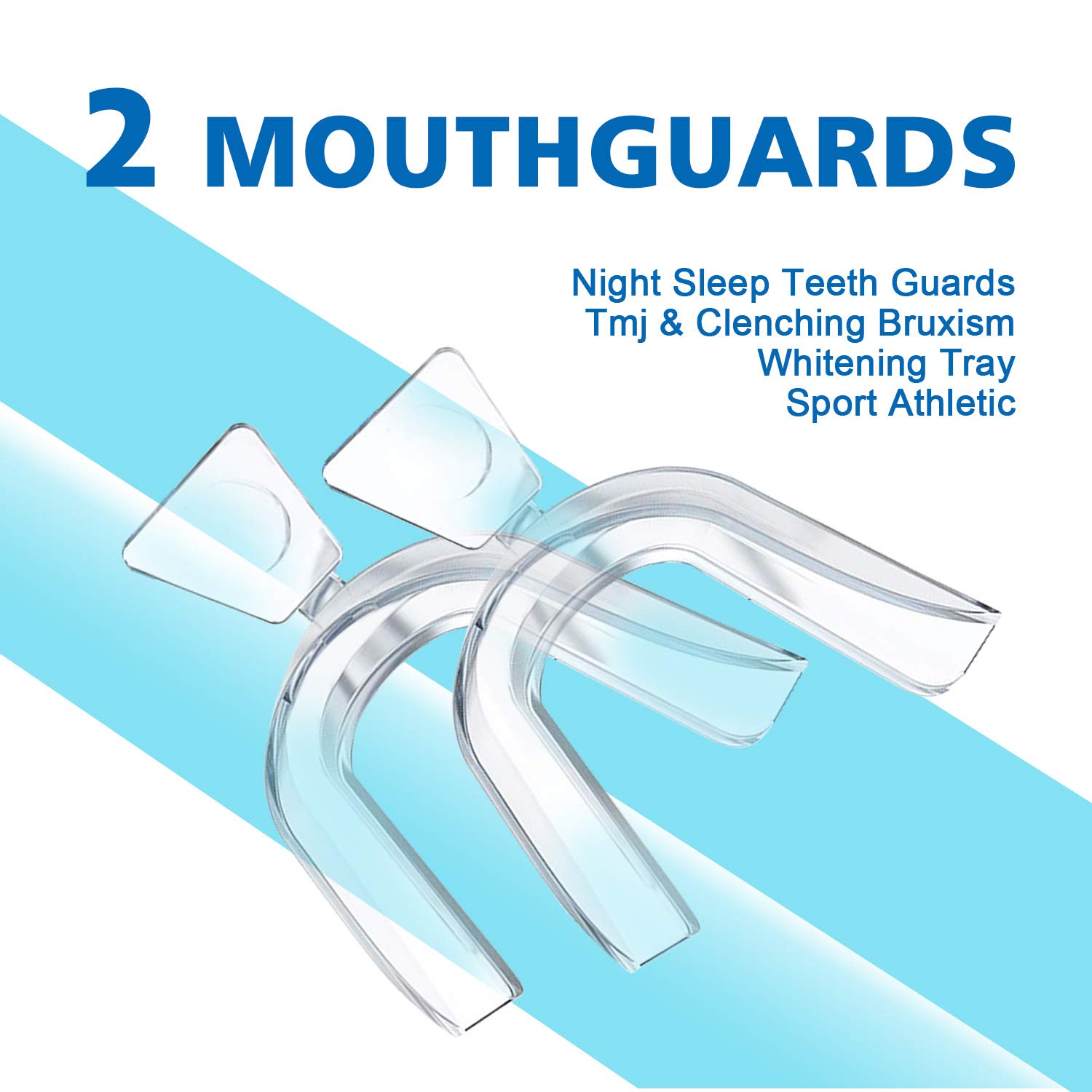 Teeth Whitening Kit-Dr. Comfy, with LED Accelerator Light, (4X)35% Carbamide Peroxide,(1X) Desensitizing Gel for Sensitive Teeth and Gums, Trays and Case, Professional Teeth Whitener: Beauty