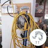 20 Pack Heavy Duty Multi-Tool Hooks Hangers Garage Wall Mount Anti-Slip view 4