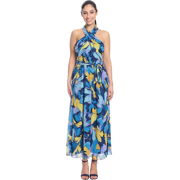 chinese dress ladies Elliat Women's Visitant Maxi Dress, Hot Pink, XL at Amazon Women's Clothing  store