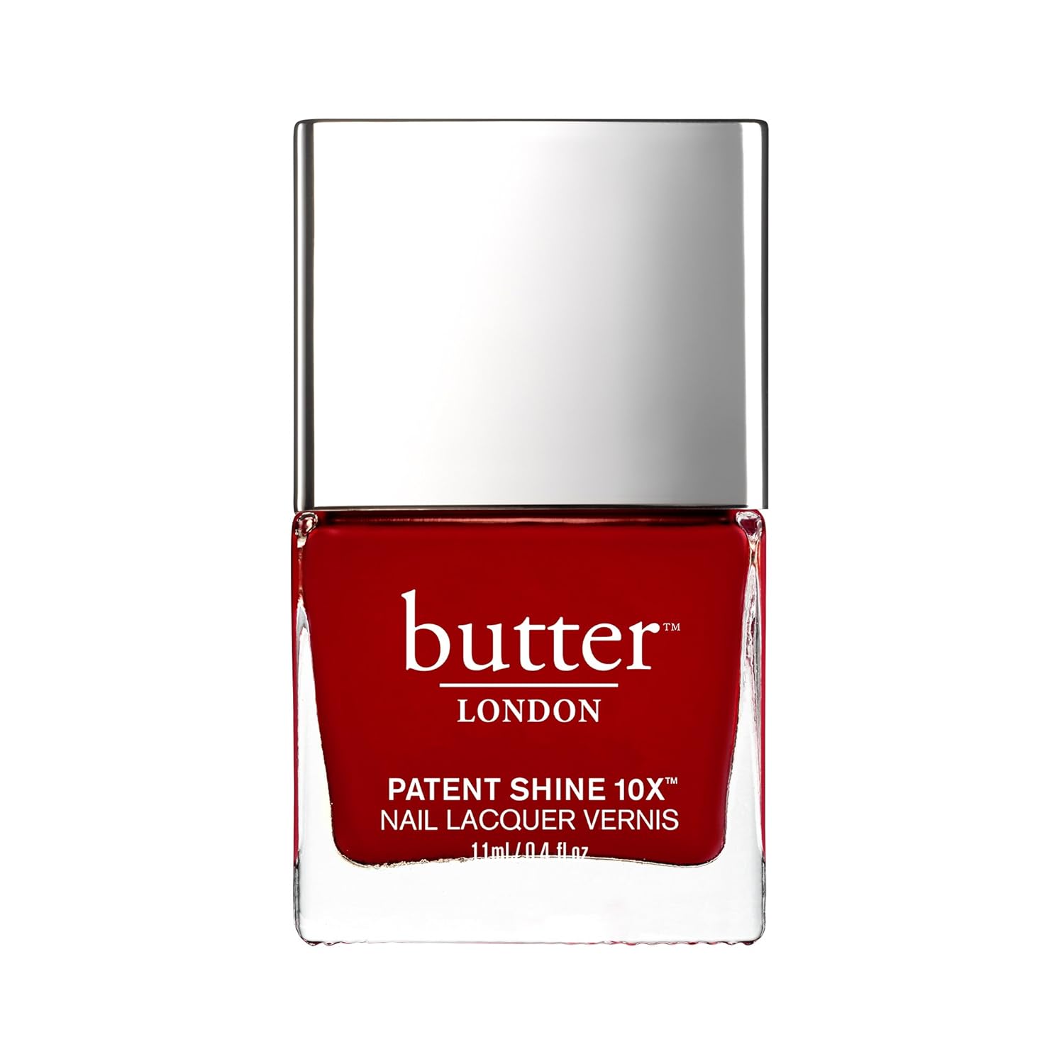 Butter London Patent Shine 10x Nail Lacquer, Her Majesty's Red Amazon