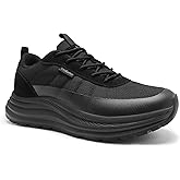 OrthoComfoot Men's Wide Orthopedic Plantar Fasciitis Shoes: Comfortable High Arch Support Trail Running Shoes for Walking & Hiking, Orthotic Tennis Sneakers Relief Flat Feet, Feet Pain