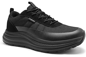 OrthoComfoot Men's Orthopedic Plantar Fasciitis Shoes: Comfortable High Arch Support Wide Toe Trail Running Shoes for Walking & Hiking, Orthotic Tennis Sneakers Relief Flat Feet, Feet Pain