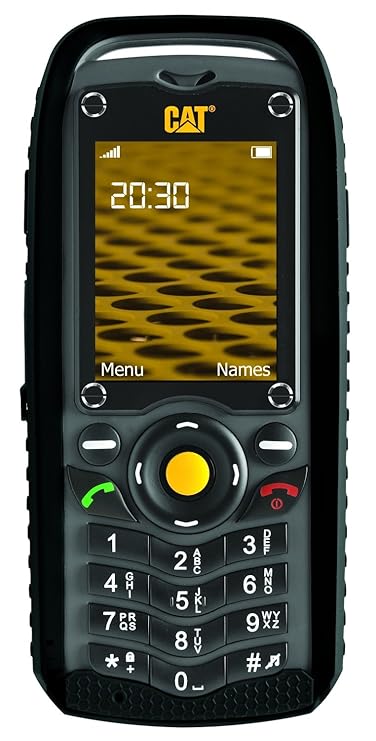 Caterpillar Cat 218970 Smartphone B25 Dual SIM, schwarz