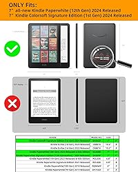 WALNEW Case for 7-inch Kindle Paperwhite 12th Gen