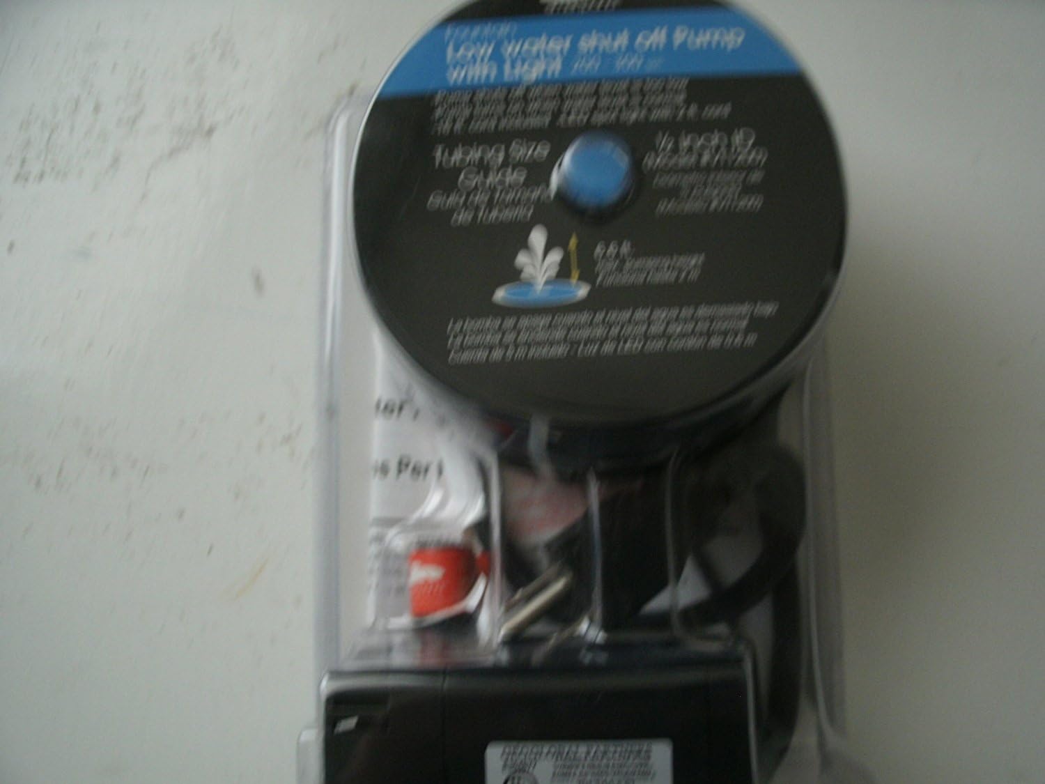 Smartpond 200-300 GPH Low Water Shut Off Fountain Pump with Light Item#8438 Model# FP300ASL UPC# 871980400100 : Pond Filtration Equipment : Garden & Outdoor
