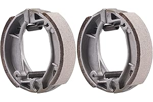 JINGKE Front and Rear Brake Shoes Kit for Honda CR60 XR70 CRF70F CR80 XR80 CRF80F XR100R CRF100F