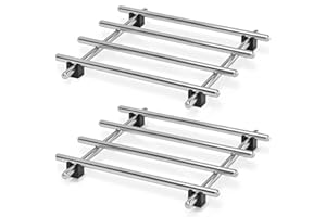 LEGLO Stainless Steel Trivet for Instant Pot - 2Pcs Stainless Steel Pot Trivets for Table Hot Pads for Kitchen Dining Table Decor - 7" by 7" Cooling Racks for Cooking and Baking Pans Set Pot and Pan Holder