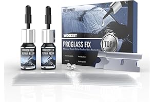 Windshield Chip Repair Kit, 2026 Upgrade Resin Windshield Crack Repair Kit, 2 Bottles DIY Quick Car Glass Repair Liquid Kit f
