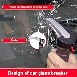 TOEVE 3 in 1 Car Door Handle for Disabled Elderly Red 1 Pack view 7