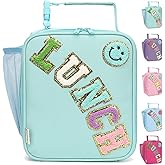 GYEUKHAM Insulated Lunch Bag for Women Girl Teen large Insulated Kid Lunch Bag,Large Reusable Cute Cooler Bag for School Work Picnic,Baby Green