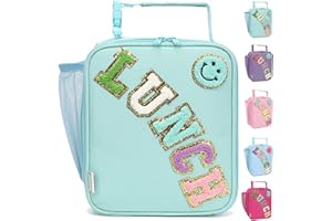 GYEUKHAM Insulated Lunch Bag for Women Girl Teen large Insulated Kid Lunch Bag,Large Reusable Cute Cooler Bag for School Work Picnic,Baby Green