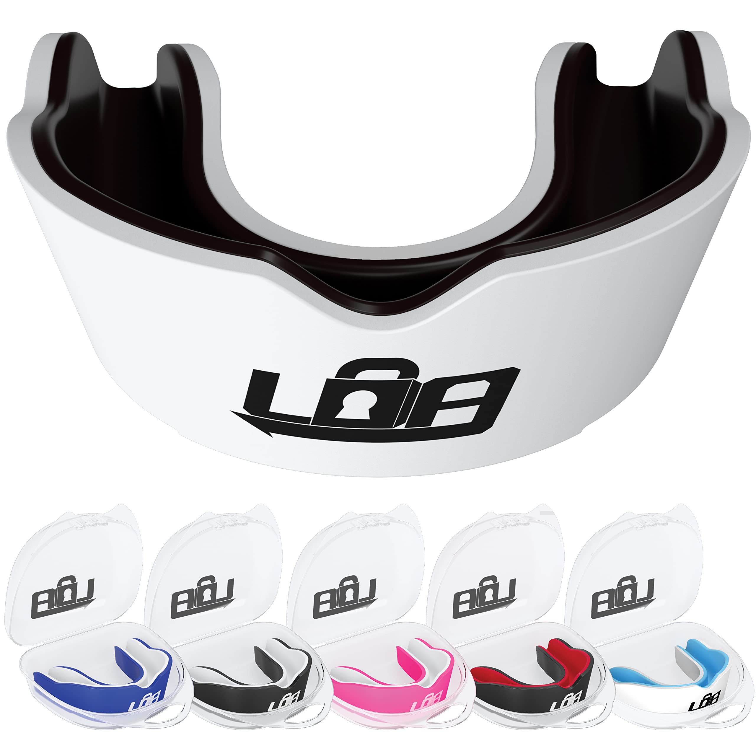 Gum Shield for Rugby, MMA, Hockey, Boxing and More - Premium Multi Layer Slim Fit Sports Mouth Guard - Ultimate Protection for Men and Women (Ages 12+) Maximum Safety for Sports — image 1