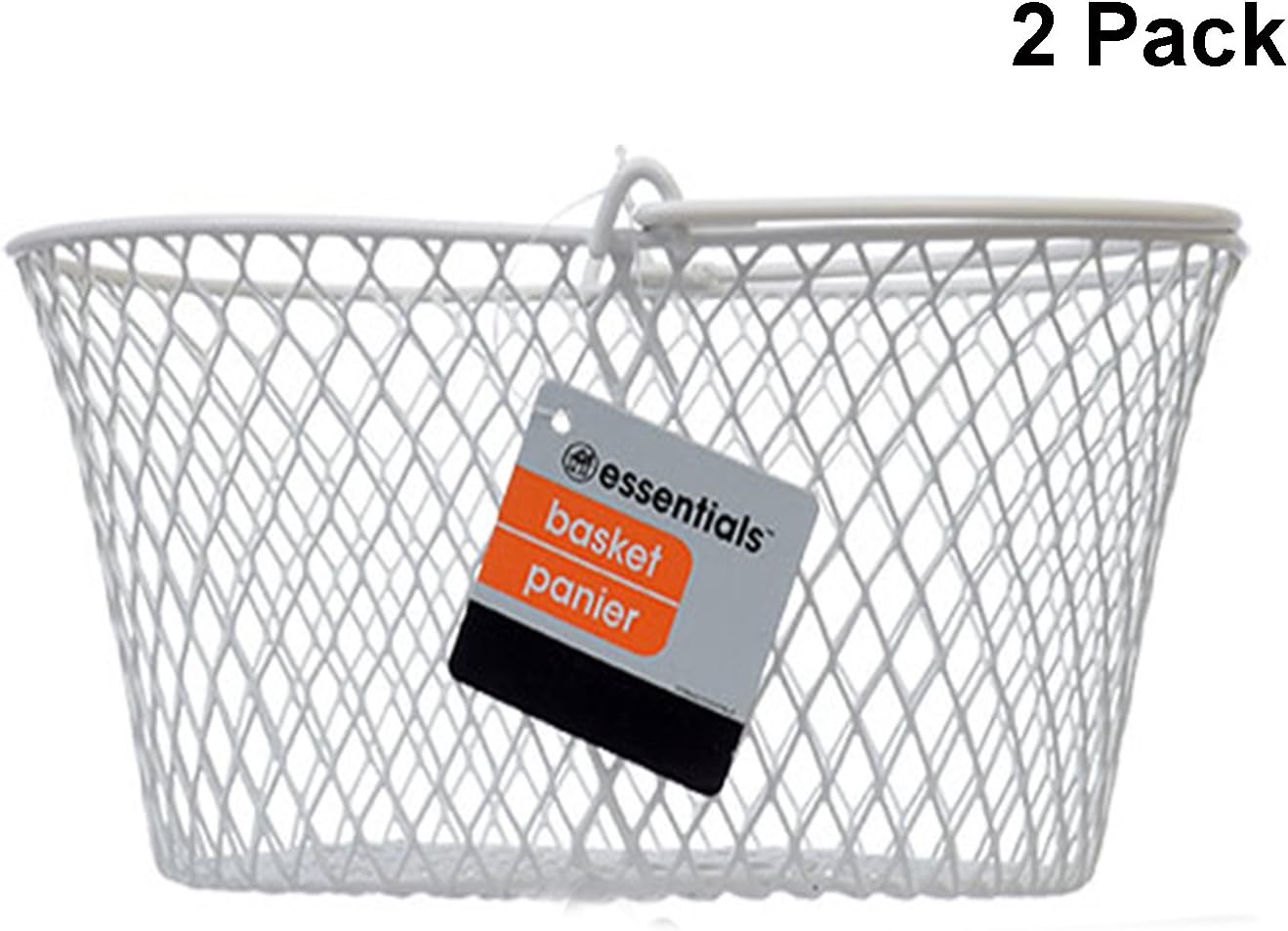 Essentials Wire Basket Storage Baskets for Shelves Small
