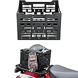 KEMIMOTO Universal Rear Rack Luggage Storage Basket