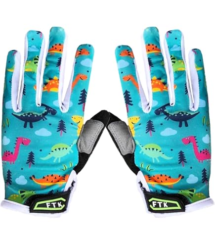 Gants de Camouflage gants de cyclisme en plein air pour enfants de 6 à 11 ans garçons sport escalade gants de vélo anti-dérapant gants de doigt complet W18  18