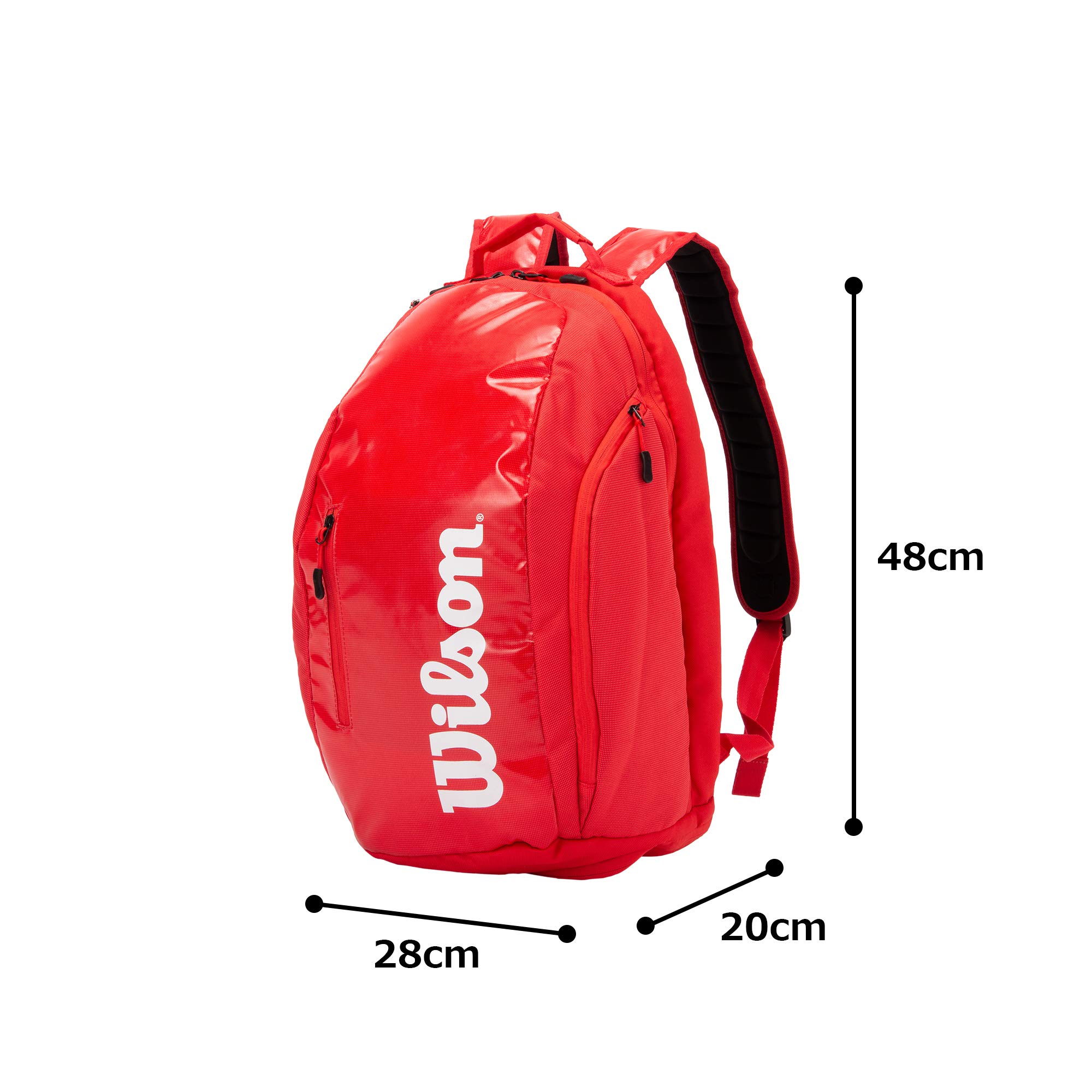 限定価格セール Wilson ウイルソン テニス バドミントン ラケットバッグ バドミントンバッグ Super Tour Backpack スーパーツアー バックパック 2本収納可能 レッド Wrz8406 ウィルソン 正規品 Aidamedicalcenter Com