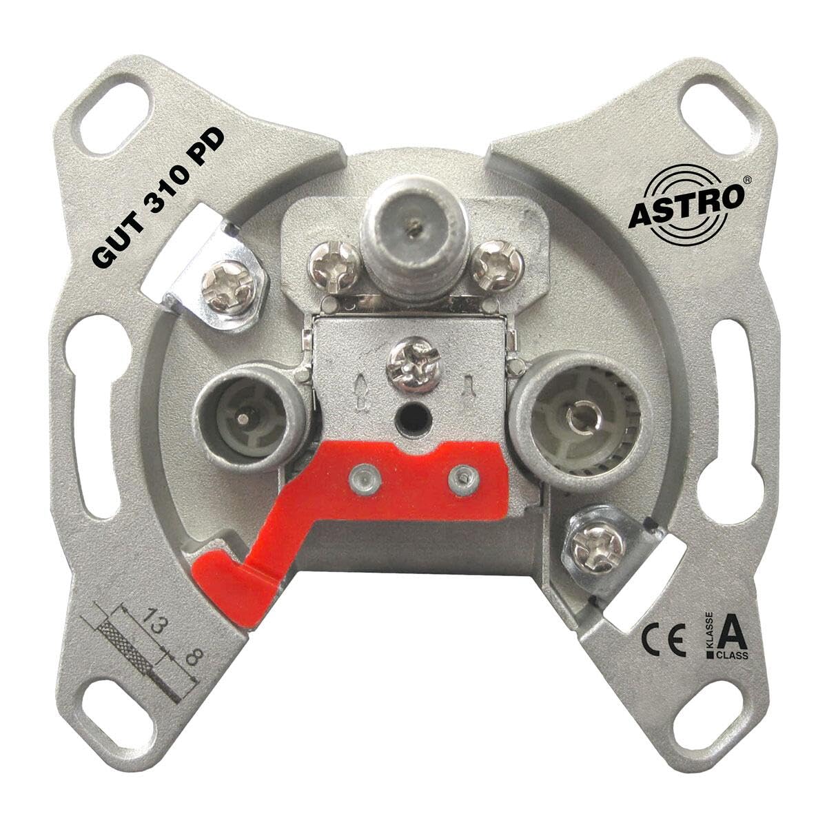Astro Gut 310 PD Aluminum – Outlet (0.5 A, 22.5 mm