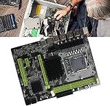 KVSERT X58 Motherboard LGA1366 XEON X5670 CPU DDR3 32GB MicroATX Cable view 6