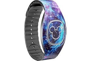 Design Skinz Bright Trippy Space - Skin Decal Vinyl Full-Body Wrap Kit Compatible with The Disney MagicBand 2.0 (Disney MagicBand 2.0 Not Included)