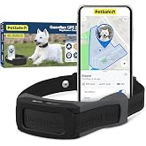 PetSafe Guardian GPS 2.0 Dog Fence + Tracking, 1/2 Acre or More | Dual-Frequency GPS Tracking, up to 50 Custom Virtual Fences via App, Rechargeable, Waterproof, Dogs 10 lb+, Neck 8-28 in