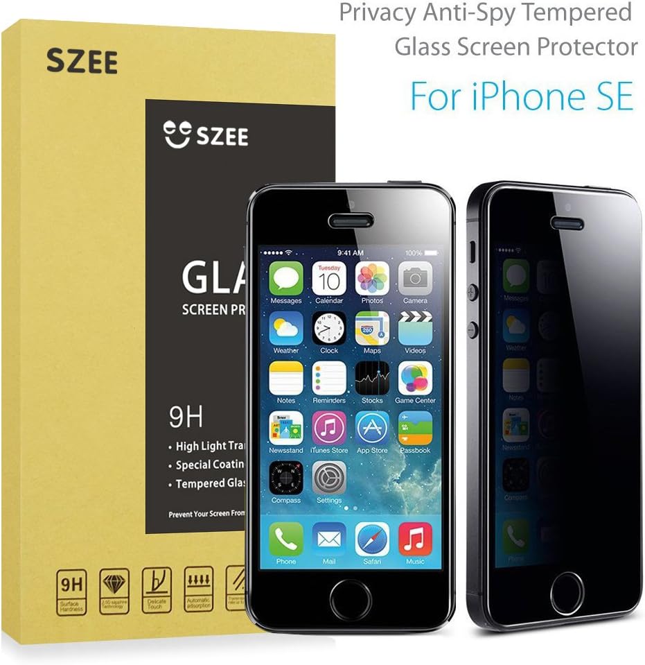 SZEE Privacy Screen Protector for iPhone SE/5C/5s Amazon.co.uk