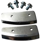 THUNDERBAY 5&ldquo;, 6", 7", 8" Replacement Ice Auger Flat Blades for Eskimo/Strikemaster HT Nordic Legend