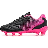 LIZRHA Soccer Shoes for Boys Girls Soccer Cleats Boys Girls Kids Athletic Outdoor Football Shoes Youth Football Cleats Outdoor & Indoor Soccer Shoes Lightweight, Running & Training for Students