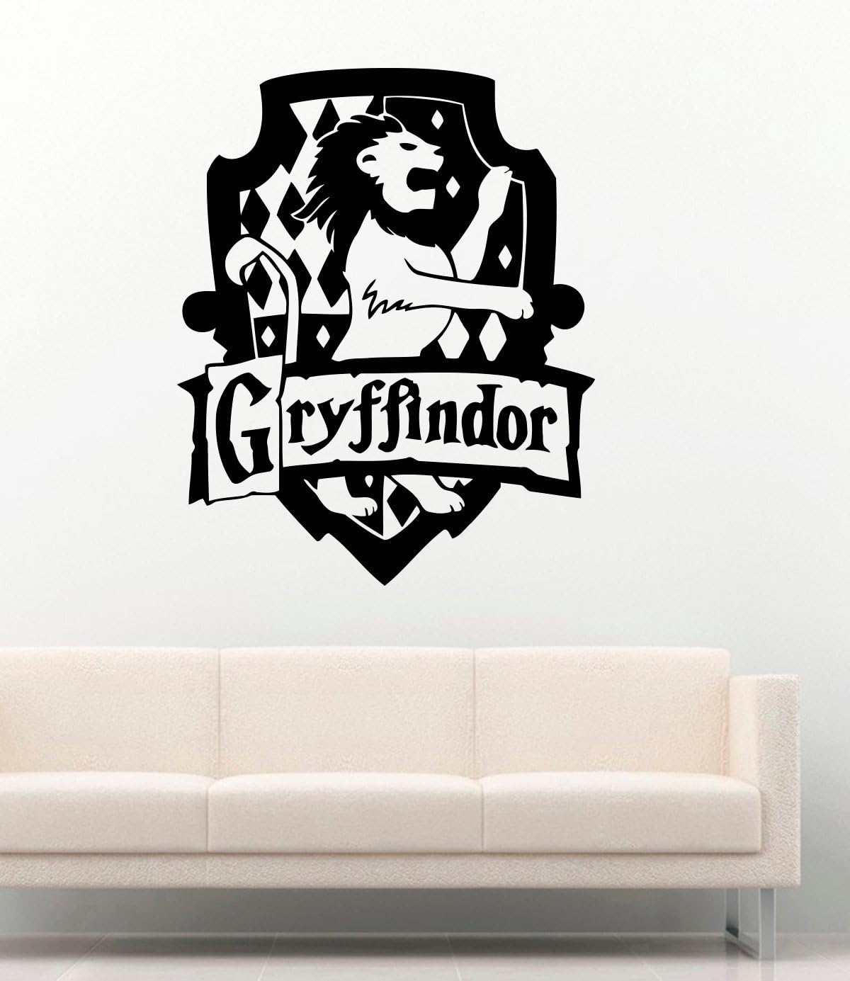 Amazon Com Gryffindor House Logo Harry Potter Vinyl Wall Decals