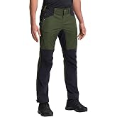 Pioneer Camp Men's Ventilated Hiking Pants &ndash; Cordura Reinforced Durable Stretch Trail Pants for Mountain Trekking Climbing