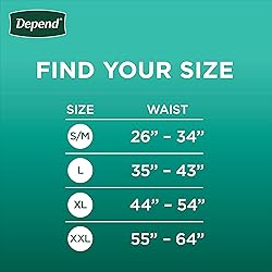 Depend Fresh Protection Adult Diapers, Incontinence