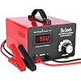 Beleeb C15 Multiple Voltage Battery Charger 6V 8V 12V 24V Lead-Acid LiFePO4 Lithium Batteries, 15 A Automotive Car Battery Charger and Desulfator for Golf Cart Motorcycle Truck Lawn Mower