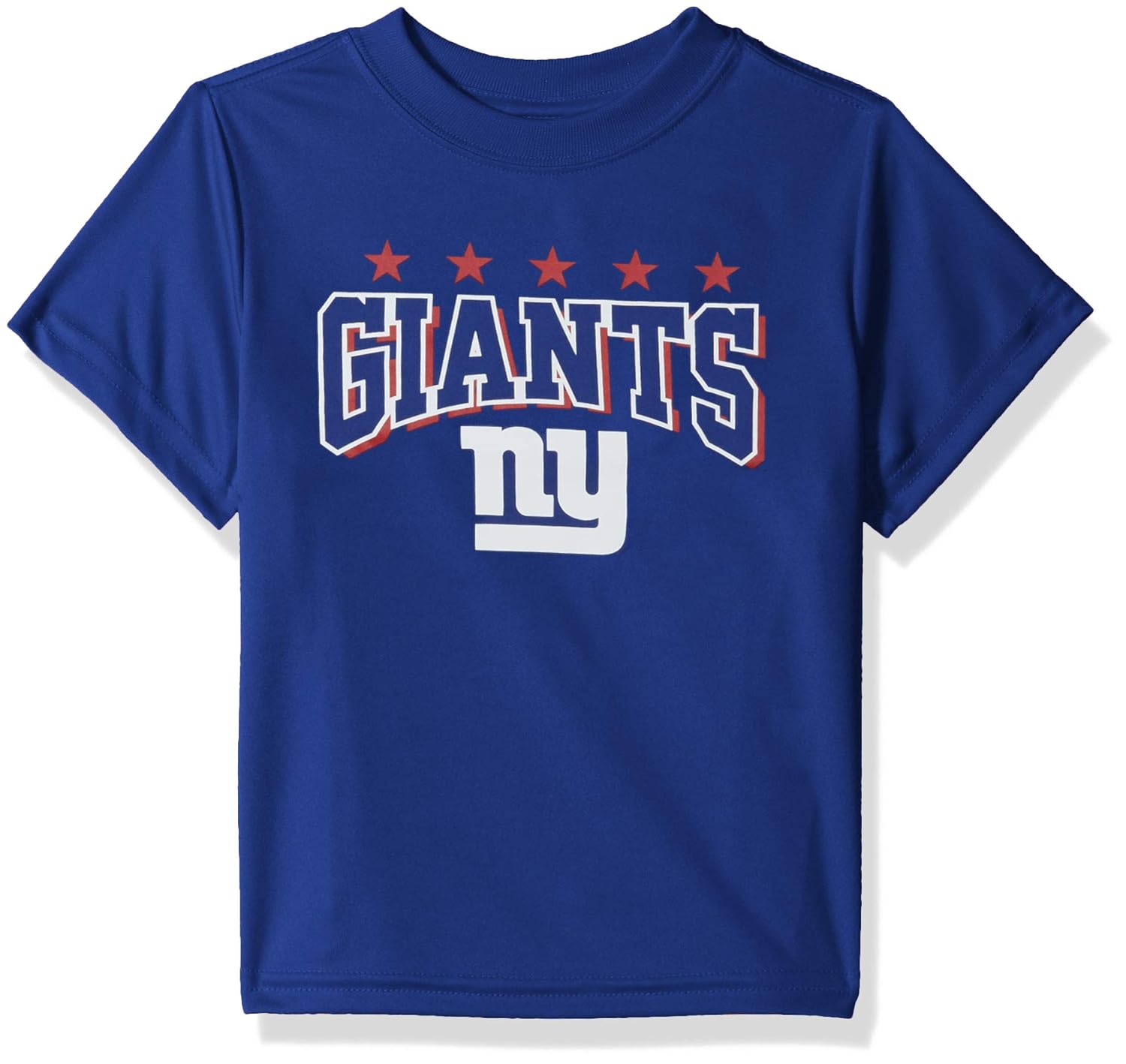 Nfl New York Giants Unisex Baby Short Sleeve Tee Blue 18 Months Shirts ...