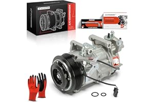 A-Premium Air Conditioner AC Compressor with Clutch Compatible with Nissan Altima 2.5L 2007 2013-2018, Rogue 2.5L 2014-2020, 
