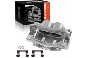 A-Premium Disc Brake Caliper Assembly with Bracket Compatible with Select Infiniti and Nissan Models - QX56 2007-2013, QX80, 