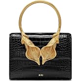 JW PEI Women's Astrid Calla Lily Metal Handle Top Handle Bag