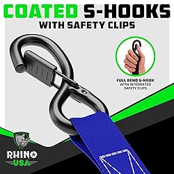Rhino USA Ratchet Straps Tie Downs (4-Pack) - 1