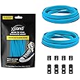 Xpand No Tie Shoelaces System with Elastic Laces - One Size Fits All Adult and Kids Shoes