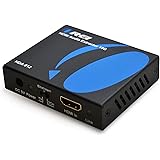4K Audio Extractor HDMI by OREI, UltraHD 4K @ 60Hz 18G HDMI 2.0 Audio Converter SPDIF + 3.5mm Output HDCP 2.2 - Dolby Digital