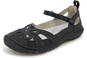 JAMBU JBU Magnolia Women’s Comfort Casual Classic Mary Jane Flats Fashion Shoes