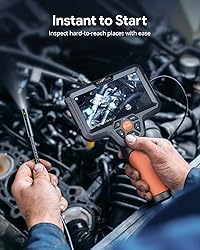DEPSTECH 5.0MP Inspection Camera, Dual Lens