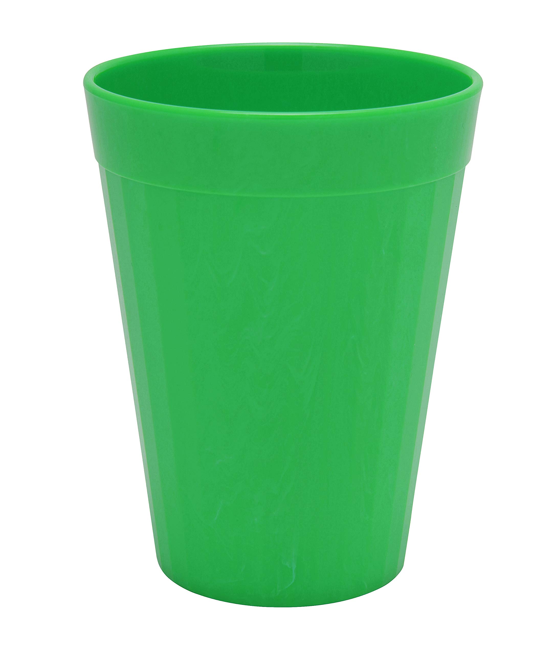 Harfield Emerald Green 200ml Cups Children's Tumblers (Pack of 6) Reusable Virtually Unbreakable Polycarbonate